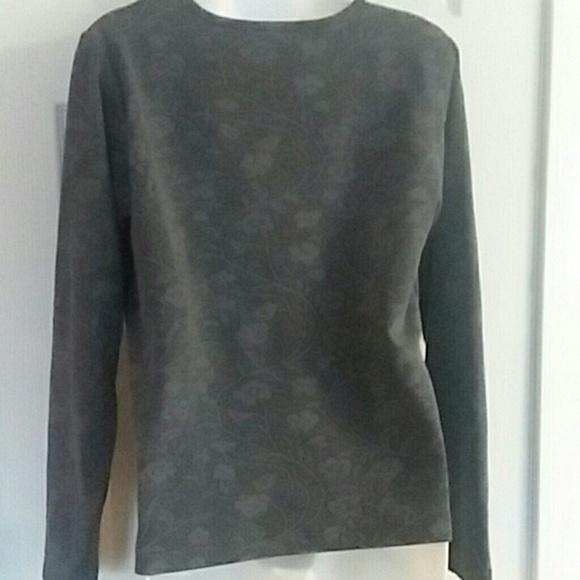 Jacquard Pattern Knit Top Size Medium - Picture 7 of 7
